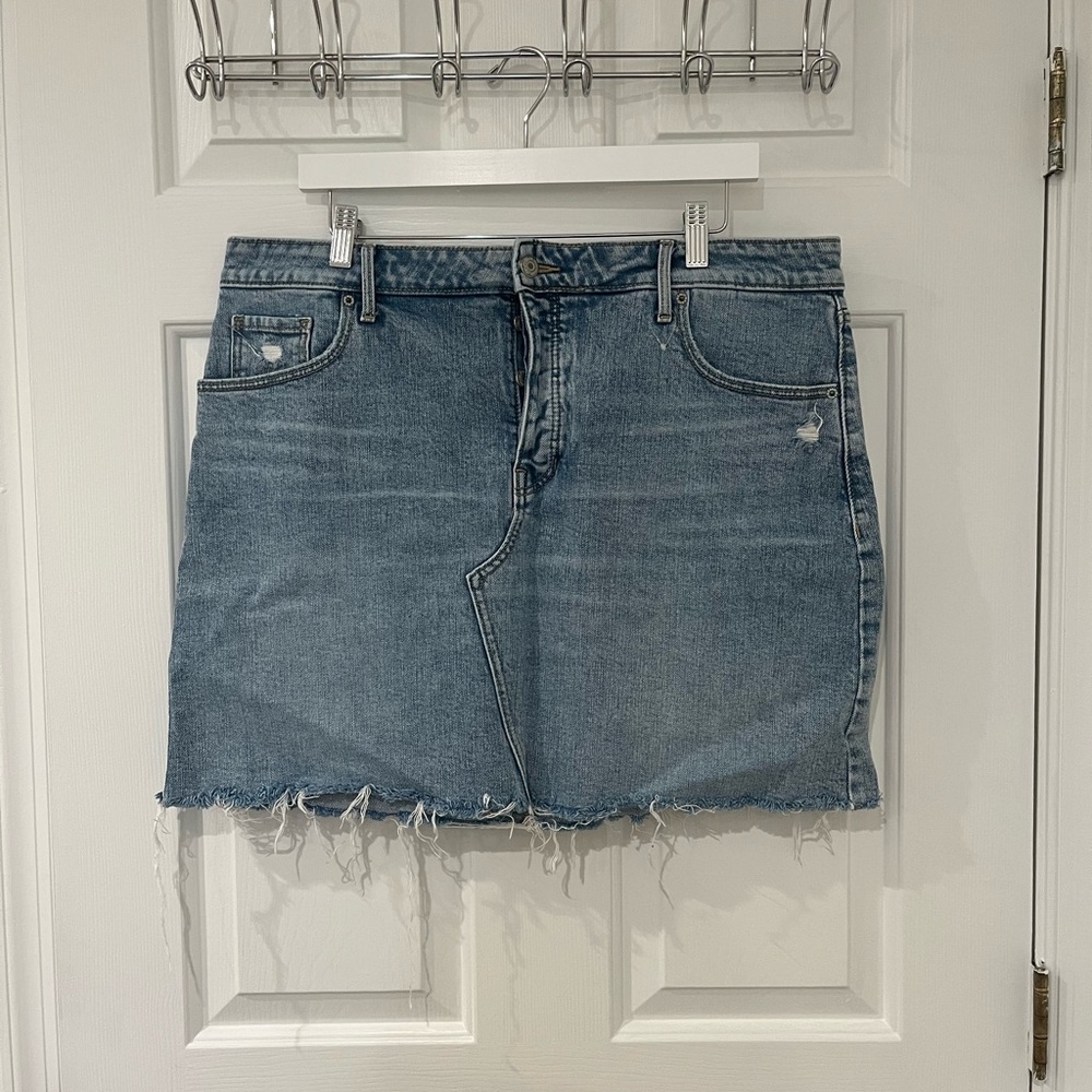 Denim Blue Skirt